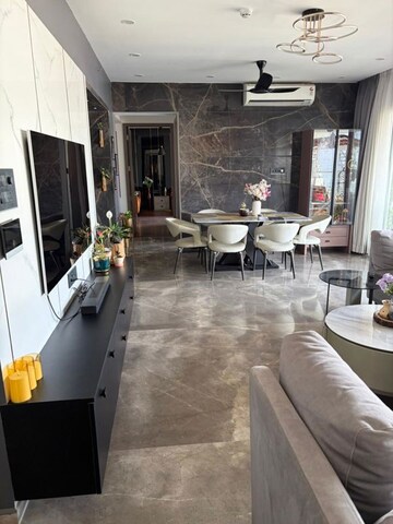 Kitchen in 3 BHK Apartment at Bhandari 43 Privet Drive, Balewadi – for Rent