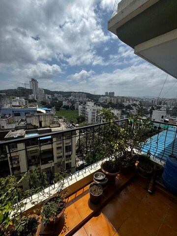 Balcony in 1 BHK Apartment at Chitamani Apartment Bavdhan, Bavdhan – for Rent