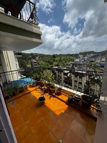 Balcony in 1 BHK Apartment at Chitamani Apartment Bavdhan, Bavdhan – for Rent