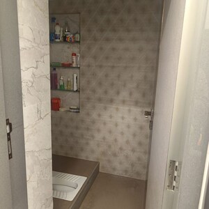 Bathroom in 2 BHK Apartment at DLH Metroview, Andheri West – for Rent