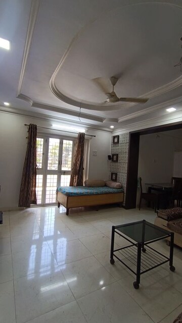 Living Room in 3 BHK Apartment at Laxmi Vridavan, Pimple Saudagar – for Rent
