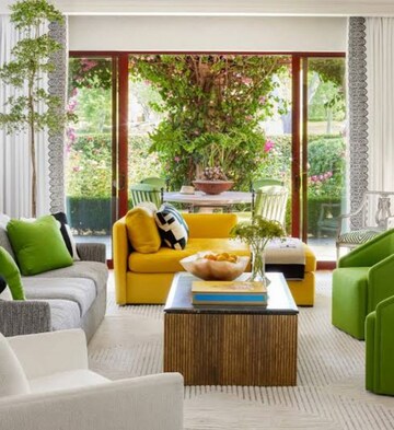 Living Room in 3 BHK Apartment at AEZ Aloha, Sector 57 – for Rent