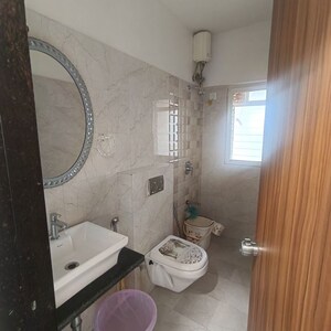 Bathroom in 2 BHK Apartment at DLH Metroview, Andheri West – for Rent