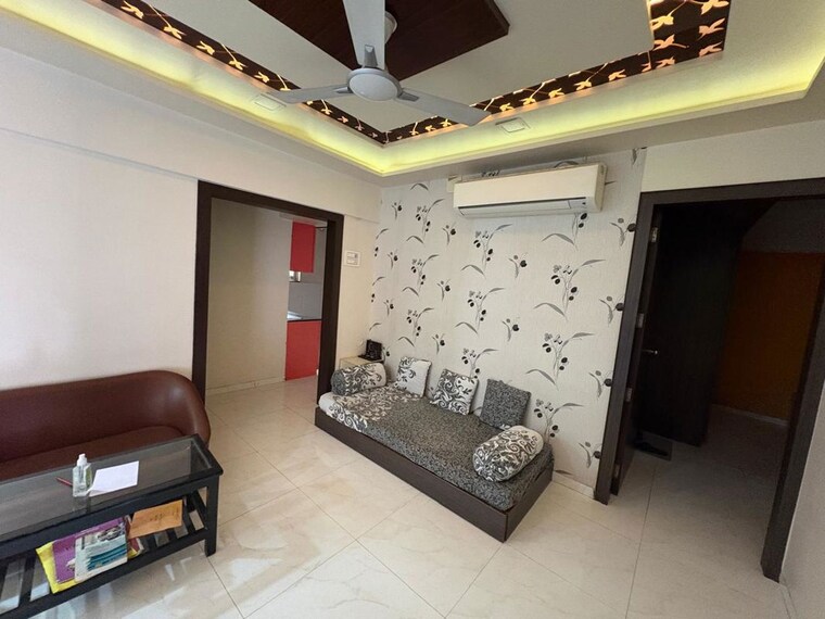Living Room, sun-city 2 Bedroom 1050 Sq.Ft. Apartment In Sinhagad Road Pune 10080180