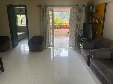 Living Room in 2 BHK Apartment at Sun City, Sinhagad Road – for Rent