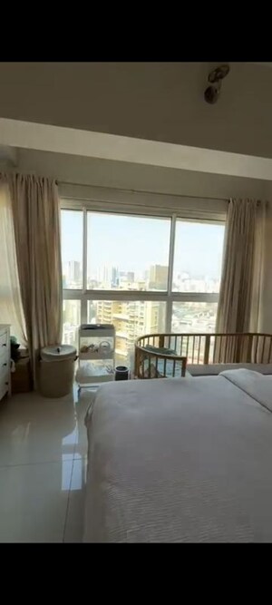 Living Room in 3 BHK Apartment at Runwal Elegante, Andheri West – for Rent