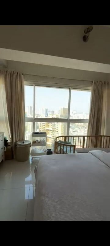 Living Room in 3 BHK Apartment at Runwal Elegante, Andheri West – for Rent