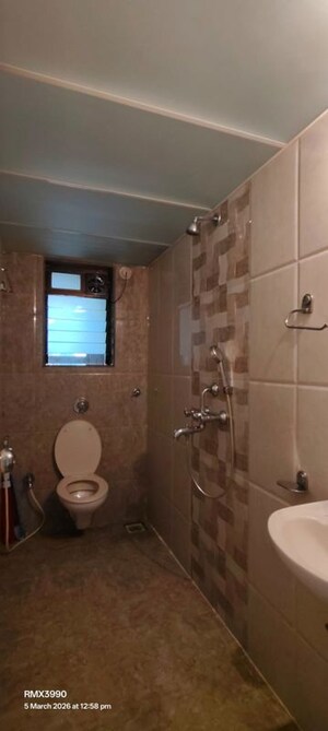 Bathroom in 2 BHK Apartment at Bhandup Subhakamana CHS, Bhandup East – for Rent
