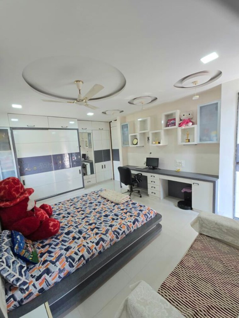 Bedroom, silver-spring-bunglows 5 Bedroom 2700 Sq.Ft. Villa In Sola Ahmedabad 10078426