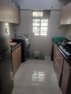 Kitchen in 2 BHK Apartment at Sheth Vasant Oasis, Andheri East – for Rent