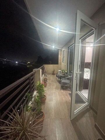 Balcony in 2 BHK Builder Floor at Huda CGHS, Sector 56 – for Rent