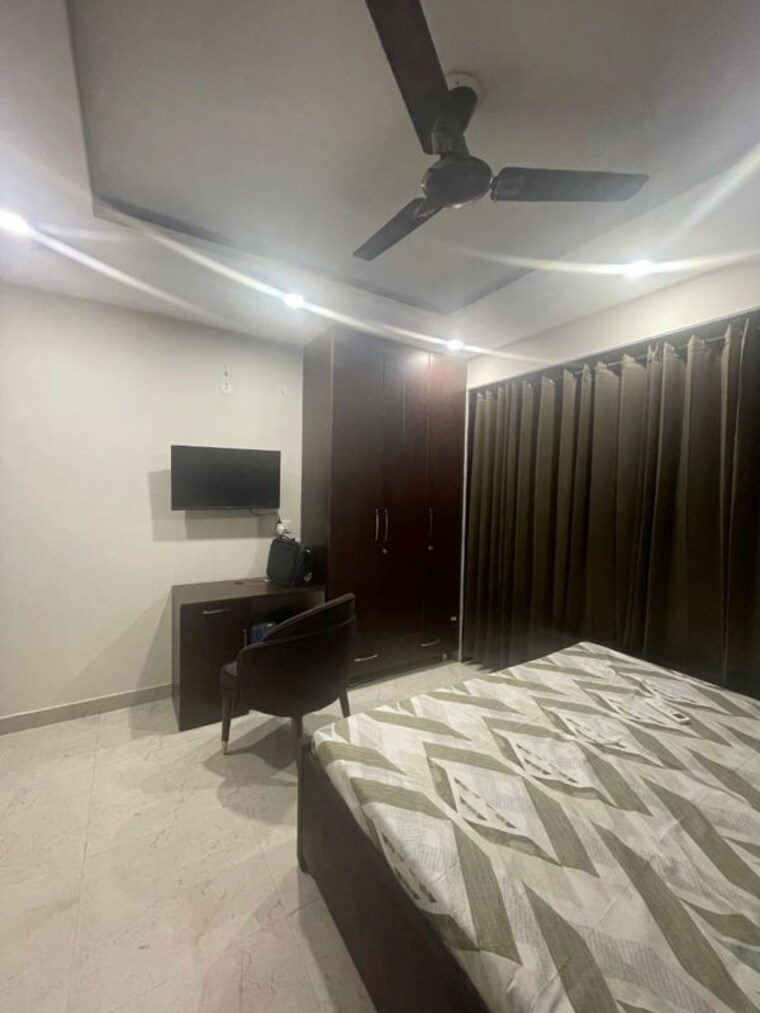 Bedroom, huda-cghs 2 Bedroom 1100 Sq.Ft. Builder Floor In Sector 56 Gurgaon 10080448