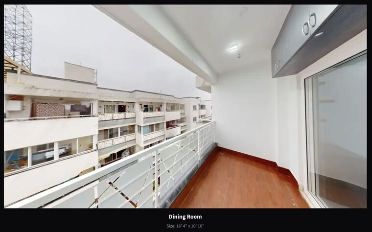Balcony, mana-tropicale 2 Bedroom 1215 Sq.Ft. Apartment In Gattahalli Bangalore 10080435