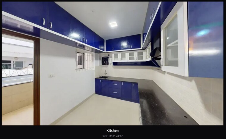 Kitchen, mana-tropicale 2 Bedroom 1215 Sq.Ft. Apartment In Gattahalli Bangalore 10080435
