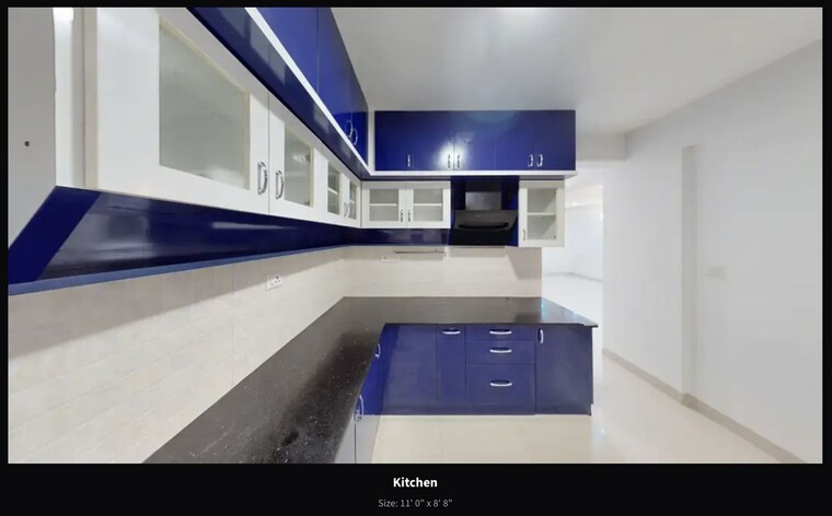 Kitchen, mana-tropicale 2 Bedroom 1215 Sq.Ft. Apartment In Gattahalli Bangalore 10080435