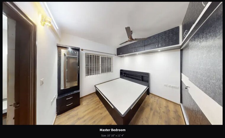 Master Bedroom, mana-tropicale 2 Bedroom 1215 Sq.Ft. Apartment In Gattahalli Bangalore 10080435