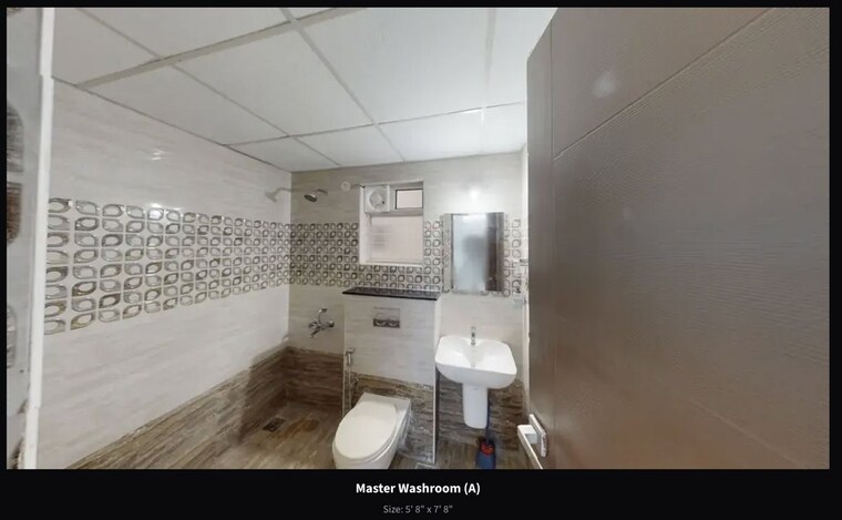 Bathroom, mana-tropicale 2 Bedroom 1215 Sq.Ft. Apartment In Gattahalli Bangalore 10080435