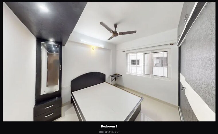 Bedroom, mana-tropicale 2 Bedroom 1215 Sq.Ft. Apartment In Gattahalli Bangalore 10080435