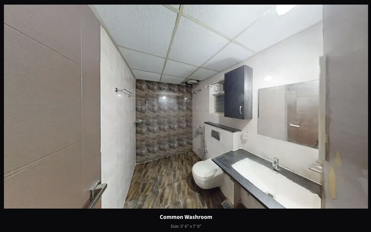 Bathroom, mana-tropicale 2 Bedroom 1215 Sq.Ft. Apartment In Gattahalli Bangalore 10080435