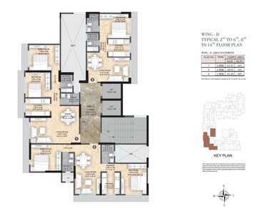 Floor Plan in 2 BHK Apartment at Paranjape Aspire, Andheri West – for Sale