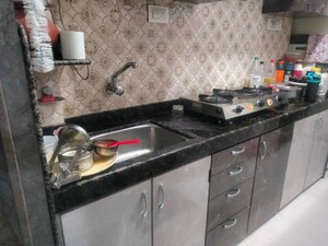 Kitchen in 1.5 BHK Apartment at The Baya Midtown, Dadar West – for Rent