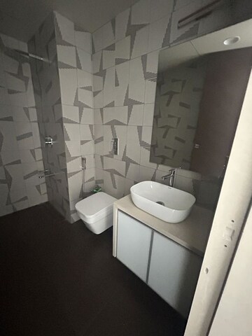 Bathroom in 4 BHK Apartment at Lodha World View, Worli – for Rent