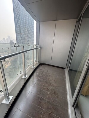 Balcony in 4 BHK Apartment at Lodha World View, Worli – for Rent