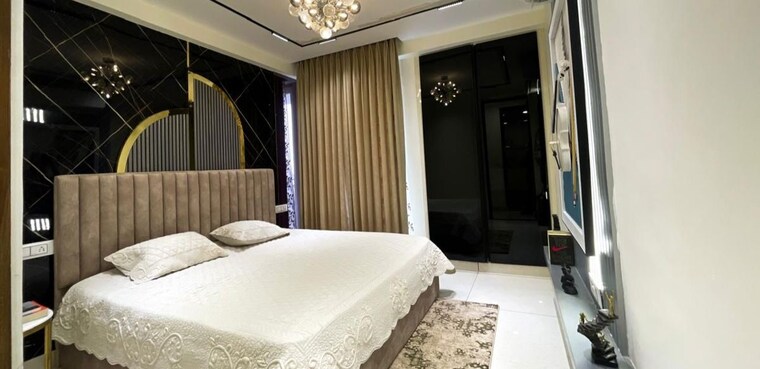 Bedroom, ramgarh bhudda 3 Bedroom 1745 Sq.Ft. Apartment In Ramgarh Bhudda Zirakpur 10080634