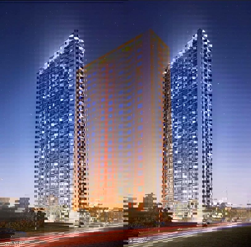 3 BHK 1200 Sq.Ft. Apartment in Crest Oaks