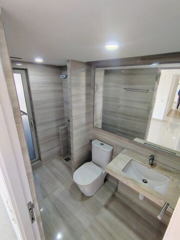 Bathroom in 2 BHK Apartment at Hiranandani Estate Barca, Ghodbunder Road – for Rent