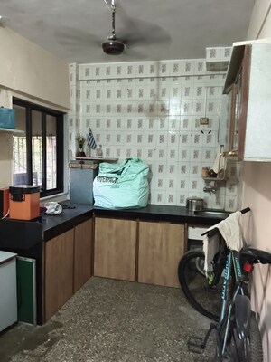 Kitchen in 1 RK Apartment at Vile Parle West – for Rent