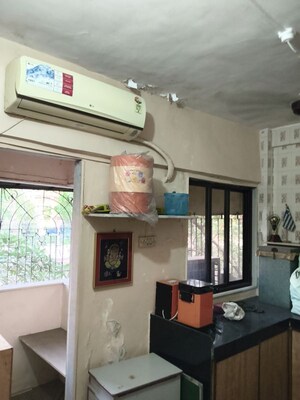 Living Room in 1 RK Apartment at Vile Parle West – for Rent