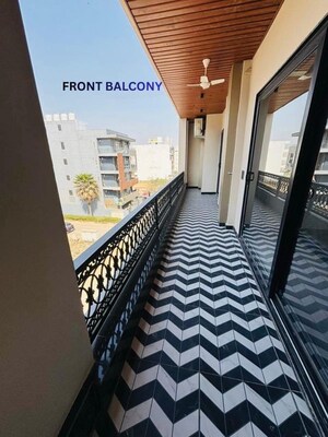 Staircase in 4 BHK Builder Floor at Ansal API Versalia, Sector 67a – for Rent