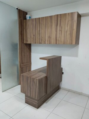 Bathroom in  Office Space at Zaveri 31Five, Makarba – for Rent