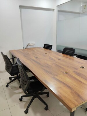 Team Area in  Office Space at Zaveri 31Five, Makarba – for Rent