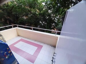 Terrace in 2 BHK Apartment at Bhusari Colony – for Rent