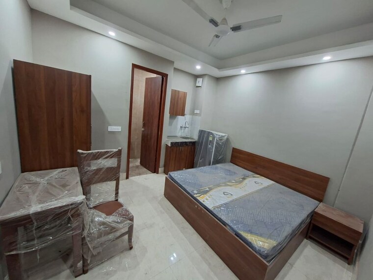 Bedroom, saket 1 RK 350 Sq.Ft. Apartment In Saket Delhi 10080732
