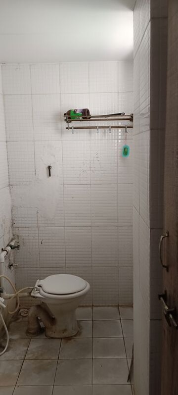 Bathroom in 2 BHK Apartment at Makarba – for Rent