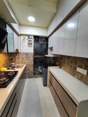 Kitchen in 2 BHK Apartment at Kanakia Silicon Valley, Powai – for Rent