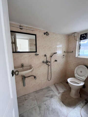Bathroom in 3 BHK Apartment at Versova – for Rent
