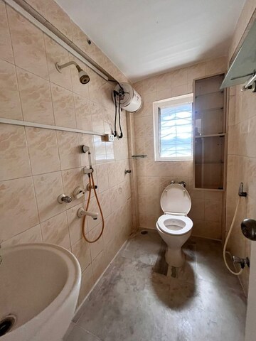 Bathroom in 3 BHK Apartment at Versova – for Rent