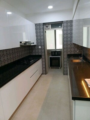 Kitchen in 3 BHK Apartment at Lodha Kiara, Worli – for Rent