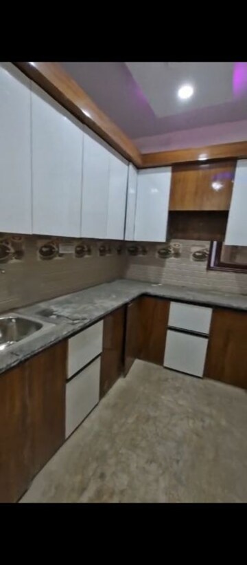 Kitchen in 3 BHK Builder Floor at Uttam Nagar – for Sale