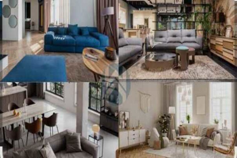 Living Room, godrej-arden 3.5 Bedroom 2114 Sq.Ft. Apartment In Sigma Iii Greater Noida Greater Noida 10080779