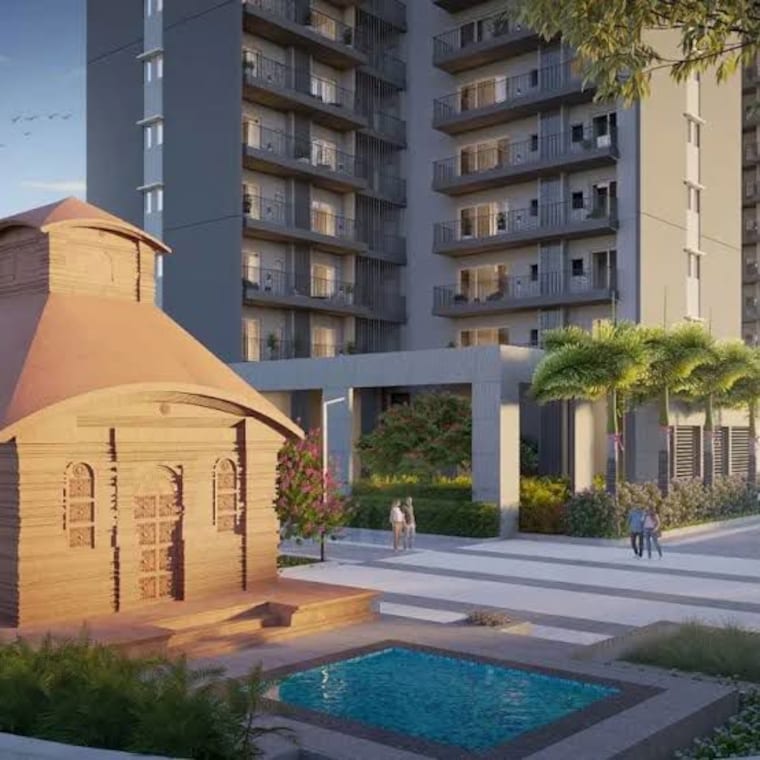 Exterior View, keystone-seasons 4 Bedroom 2972 Sq.Ft. Apartment In Sector 77 Gurgaon 10080816