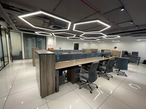 Team Area in  Office Space at True Westgate, Makarba – for Rent