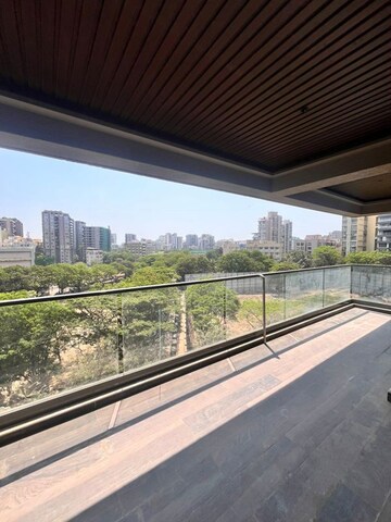 Balcony in 3 BHK Apartment at Gulmohar Road – for Rent