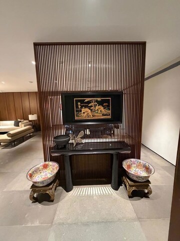 Living Room in 4 BHK Apartment at Godrej Carmichael, Cumbala Hill – for Rent