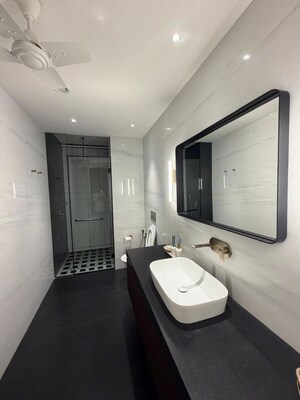 Building Lobby in 4 BHK Apartment at Godrej Carmichael, Cumbala Hill – for Rent