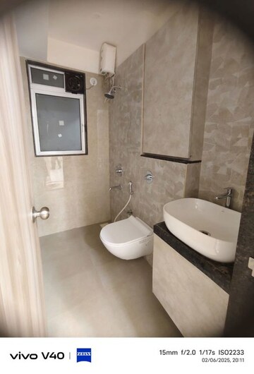 Bathroom in 2 BHK Apartment at Ashar Axis, Majiwada – for Sale